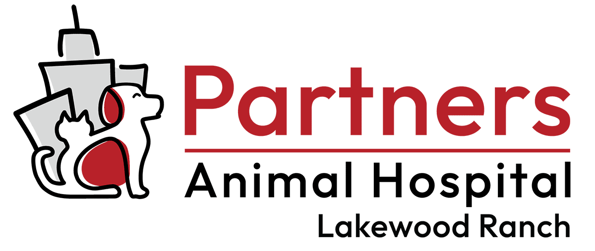 logo for partners animal hospital lakewood ranch in color